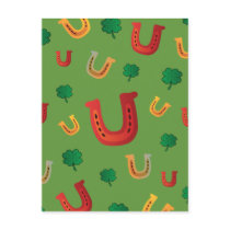 Lucky Horseshoes Post Card