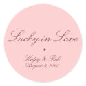 Lucky in Love and Pretty in Pink stickers by Viaviola Lucky in Love and Pretty in Pink stickers