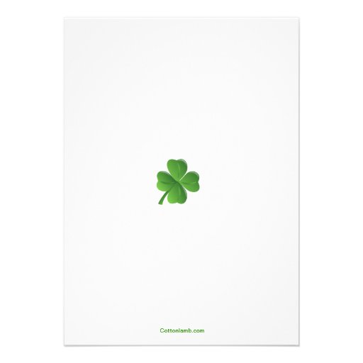 Lucky in Love Bridal Shower Invitation