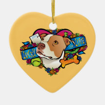 Lucky in Love Christmas Ornament