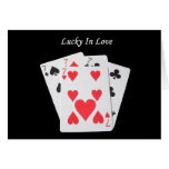 Lucky In Love (four of a kind 7's) Card