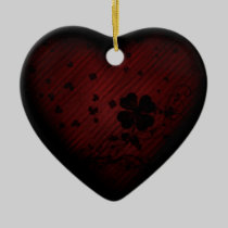 Lucky in Love Heart Ornament ornaments