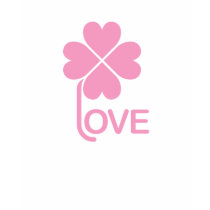Lucky In Love Ladies Basic T-Shirt