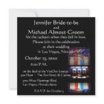 Lucky in Love Las Vegas Casino Wedding Personalized Invite
