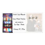 Lucky in Love Las Vegas Wedding Announcement photo cards