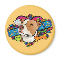 Lucky in Love magnets