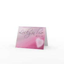 Lucky in love note cards by aslentz Lucky in love note cards