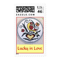 Lucky in Love postage