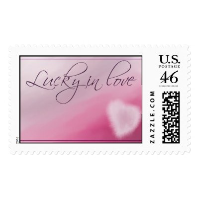 Lucky in Love Stamp