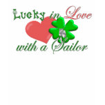 Lucky in Love Sailor t-shirts