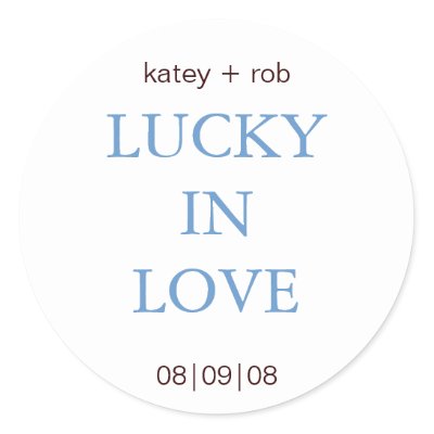 Lucky in Love - Simple and Sweet Stickers