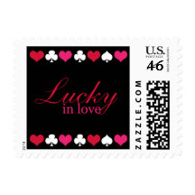Lucky in Love Stamp