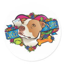 Lucky in Love stickers