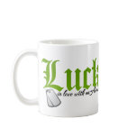 Lucky in love with an Airman Mug