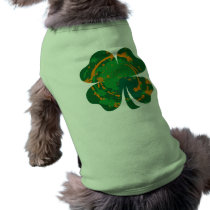 Lucky Ink Clover dog top Dog T-shirt