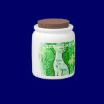Lucky Irish Cat Candy Jar candy jars