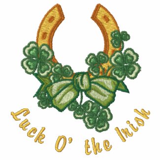 Lucky Irish embroideredshirt