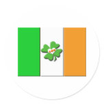 Lucky Irish Flag Sticker