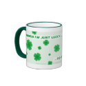 LUCKY IRISH HEART MUG by gardensofeve LUCKY IRISH HEART MUG