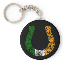 lucky irish horseshoe keychains