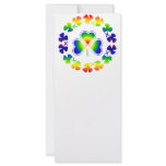 Lucky Irish Rainbow Shamrock rack cards