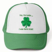 Lucky Irish Shamrock Baseball Cap hats