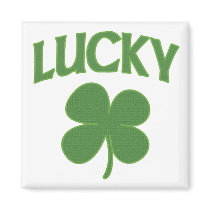 Lucky Irish Shamrock magnets