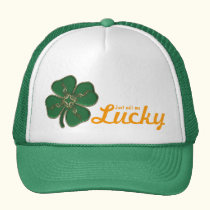 Lucky Irish Shamrock Trucker Hats