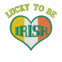 Lucky Irish St. Patrick's Day embroidered shirts by jamiecreates1 Lucky Irish St. Patrick's Day embroidered shirts