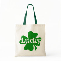 Lucky Irish St. Patricks Day Green Shamrock Bags