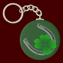 Lucky Keychain 4 Leaf Clover Key Chain Lucky Gifts keychains