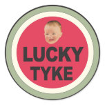 Lucky Kid Round Sticker