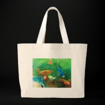 Glücklicher Koi Teich: www.AriesArtist.com taschen