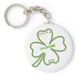 Lucky Lacrosse Day Key Chains