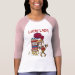 Ladies 3/4 Sleeve Raglan (Fitted)
