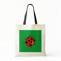 Lucky LadyBug Tote Bag