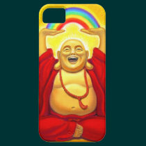 Lucky Laughing Rainbow Buddha iPhone 5 Case casemate cases