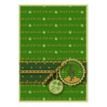 Lucky Leprechaun Gift Tag Business Card Template