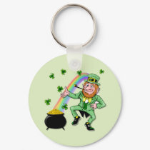 Lucky Leprechaun keychains by Kat_Kapers Lucky Leprechaun keychains
