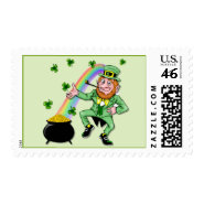 Lucky Leprechaun stamp