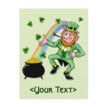 Lucky Leprechaun postcards by Kat_Kapers Lucky Leprechaun postcards