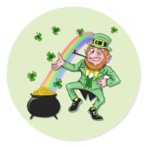 Lucky Leprechaun stickers