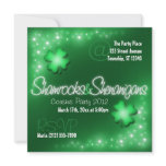 Lucky Lights - Shamrocks & Shenanigans Invitations