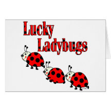 Lucky Little Ladybugs Cards