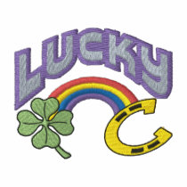 Lucky Logo embroidered shirts
