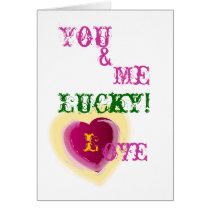 Lucky Love-Customize cards