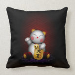 Lucky Maneki Neko Pillows