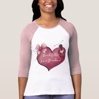 Lucky Me I'm a Grandma Tshirts and Gifts