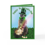 Lucky Meerkat Card