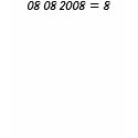 Lucky numbers 08 08 2008 = 8 t-shirts by Thorninger Lucky numbers 08 08 2008 = 8 t-shirts